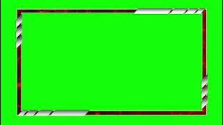 FREE Animated Webcam Overlay Green Screen