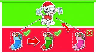 Marshall Christmas Diy Crafts & Match The Parts 🧩 | Outfit Color Clash Puzzle Game! screenshot 3