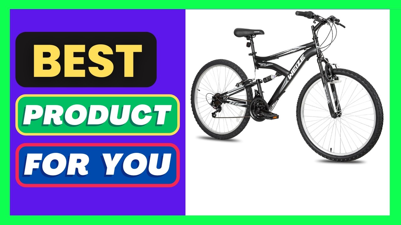 WEIZE Mountain Bike, 26/27.5 inch Outdoor Cycling Bike,18-Speed/High-Carbon Steel/