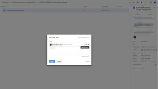 Canvas - Student Share Google File with Instructor