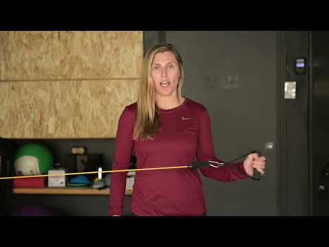 Shoulder External Rotation with Resistance Band