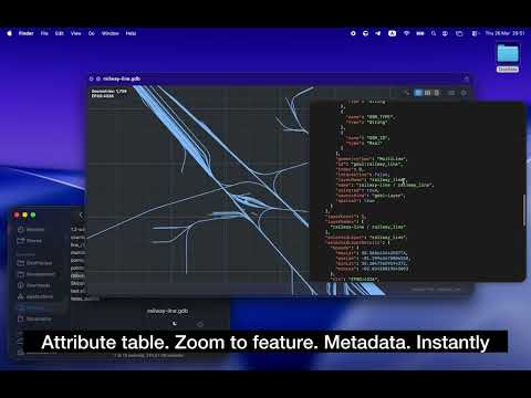 How to open GeoJSON, Geopackage, Esri Shapefile of File Geodatabase on Mac?