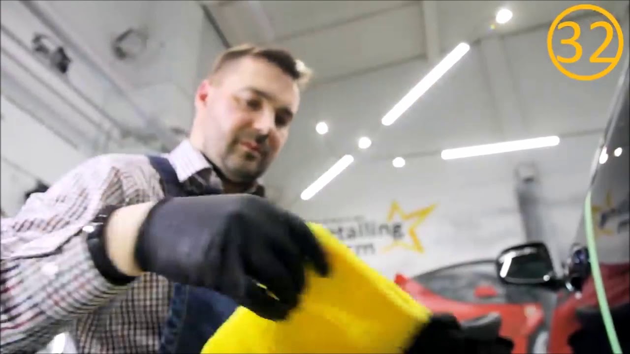 Полировка авто видео