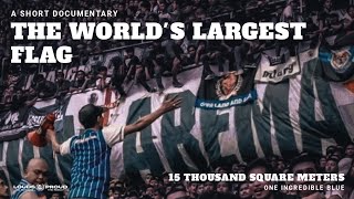 THE WORLD'S LARGEST AREMA FLAG - 15 THOUSAND M² [ENG/SUB]