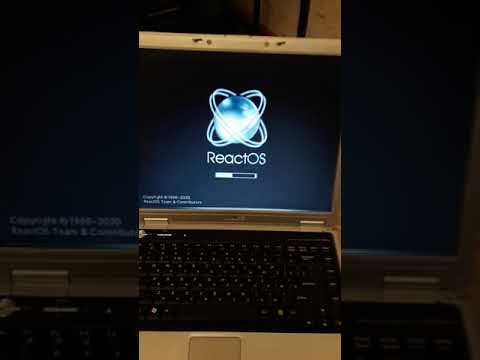 Установка ReactOS 0.4.14 на ноутбук. Mission Compleat