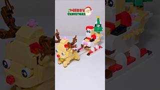 Santa Claus's reindeer brick version #legostyle  #merrychristmas