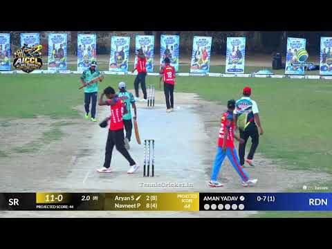 RED DEVILS , NOIDA VS SOLAR RADIANCE MATCH | ALL INDIA TENNIS BALL CIRCLE CRICKET LEAGUE
