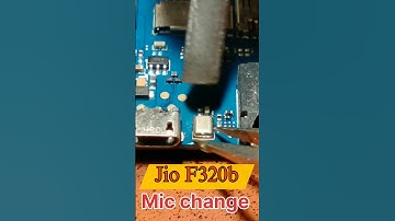 Jio f320b mic change # jiophone #microphone #mobilerepairing #jiof320b jio f320b mic replese #viral