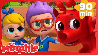 Morphle goes to Dino World! 🐱‍🐉 | Morphle 3D Kids Cartoon | Moonbug Kids After School