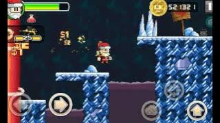 Dan the Man - Frosty Plains 2-2 All Secret Areas