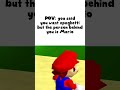 Mario Turning Around Meme #mario #memes