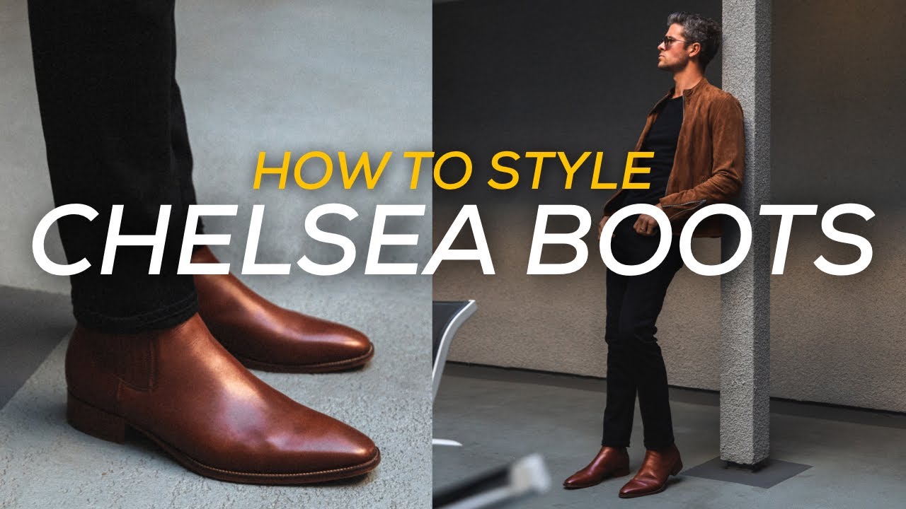 Brown Chelsea Boots for Men