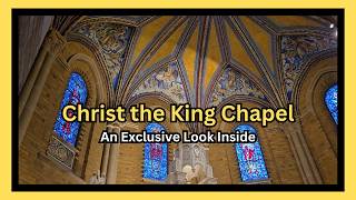 A Rare Look Inside the Chapel at St. John Vianney Seminary