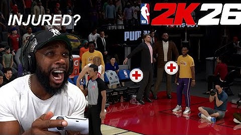 Lebron & Luka Are Both Injured! NBA 2K26 MyCareer Ep 18