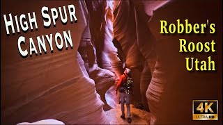 Utah's High Spur | The BEST Slot Canyon You've NEVER SEEN! [4K UHD]