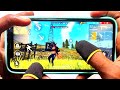 Full cs rank handcam  iphone 11  free fire max  sr joy ff