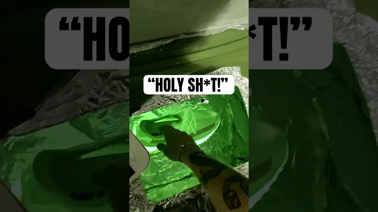 These $1,500 Yeezys GLOW in the DARK! 🤯☢️ 