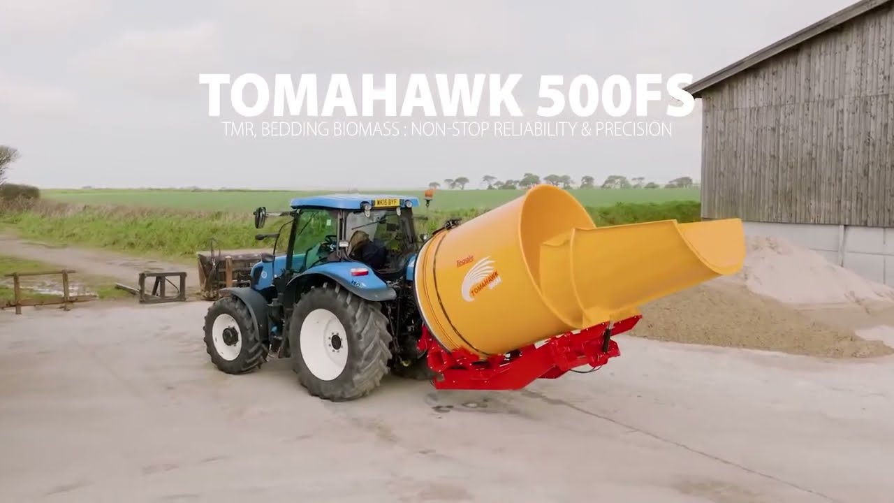 Teagle Tomahawk 500FS Feed Slide strohakselaar