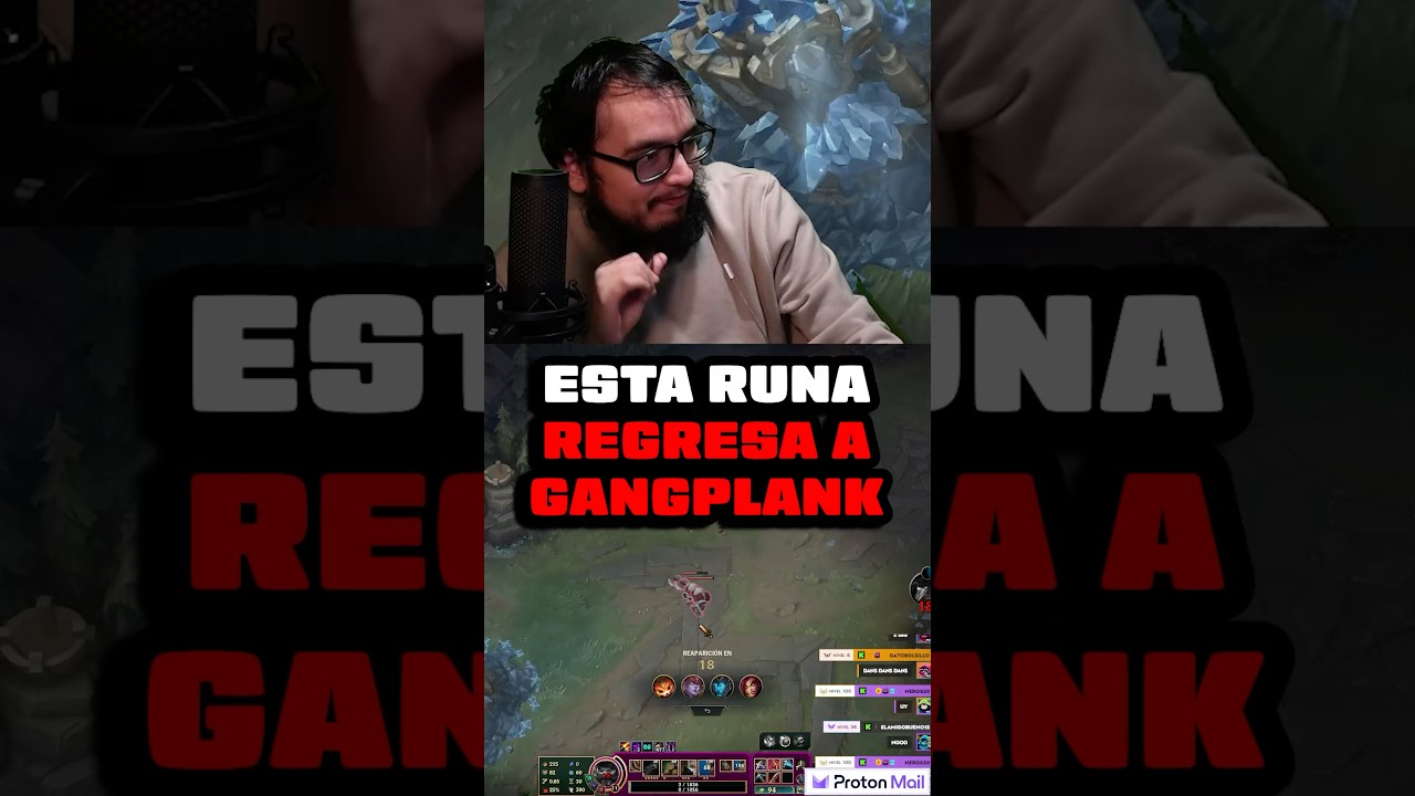 ESTA RUNA REGRESA A GANGPLANK