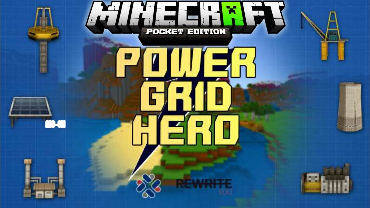 POWER GRID HERO GAMEPLAY IN MINECRAFTPE | FREE MINECRAFT MARKETPLACE ...