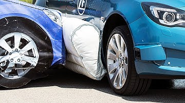 External Airbag Demo - PRE-CRASH Safety System