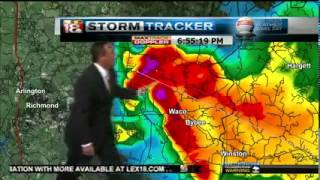 WLEX in Lexington captures severe weather using WeatherBug Cameras -- June 4, 2014 (3/5)