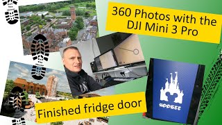 Adding DJI mini 3 Pro 360 photos to Google, finished Alpicool fridge door & Museum tower view check