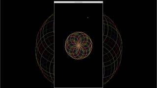 Python Spirograph Magic 🌀 | Turtle Math Art #Shorts