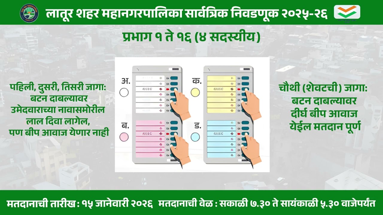 Latur election information| 