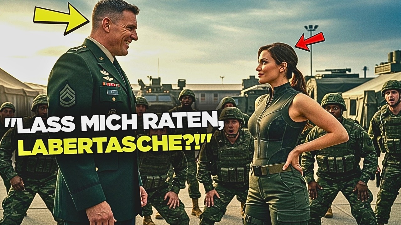 „Was ist Ihr Rang?“, fragte der Offizier— „Vier Sterne General“, antwortete sie lachend