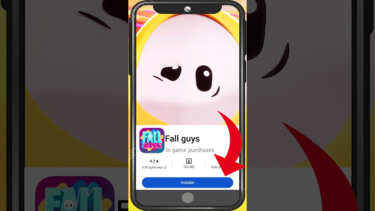 Como Instalar Fall Guys en Telefono Celular Facil ✅️