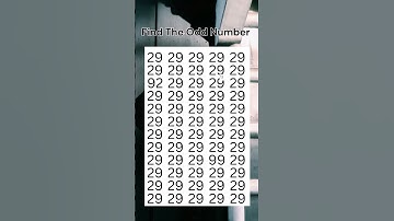 FIND THE DIFFERENT NUMBER PUZZLE | #shorts #quiz #puzzle #odd #mathquiz #oddchallenge #riddles