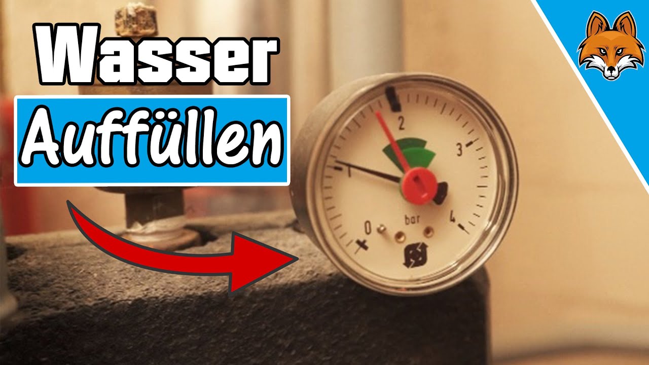 Heizung Wasser nachfüllen So kannst du deine Heizung auffüllen YouTube
