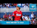 BREAKING; Max Meyer optioned to AAA, Marlins are tanking