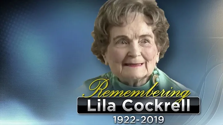 Public tribute held for Lila Cockrell