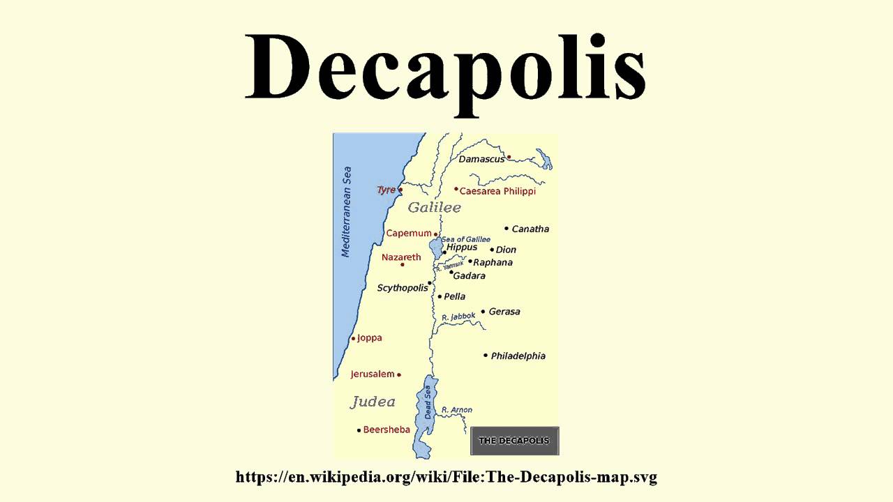 Decapolis YouTube Decapolis YouTube