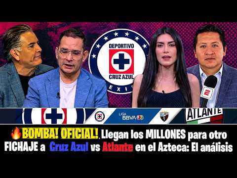 🔥💰 ¡BOMBA OFICIAL! Cruz Azul recibe MILLONES para otro FICHAJE antes del duelo vs Atlante 🚂💙
