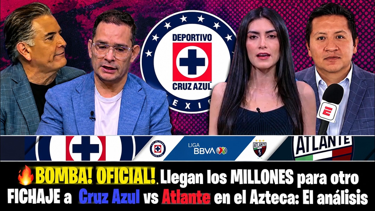 🔥💰 ¡BOMBA OFICIAL! Cruz Azul recibe MILLONES para otro FICHAJE antes del duelo vs Atlante 🚂💙