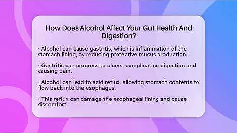 How Does Alcohol Affect Your Gut Health And Digestion? - Pain Medicine Network