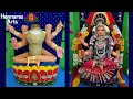 Quick and easy varamahalakshmi saree draping  varamahalakshmi background decoration