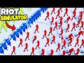 I built a SWAT TEAM Riot Wall in NEW Base Building Simulator! - Riot Operator