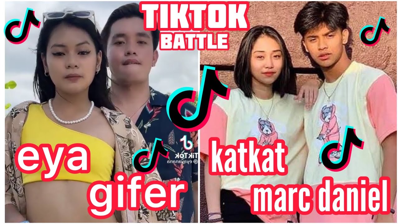 Gifer & Eya Vs Marc Daniel & Kat Tiktok Battle