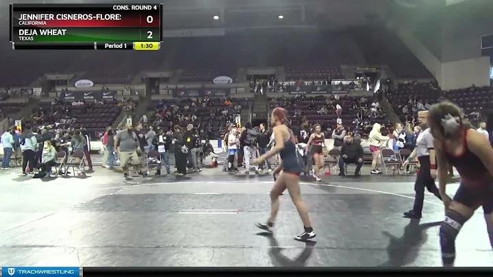 112 Lbs Cons. Round 4 - Jennifer Cisneros-Flores, ...