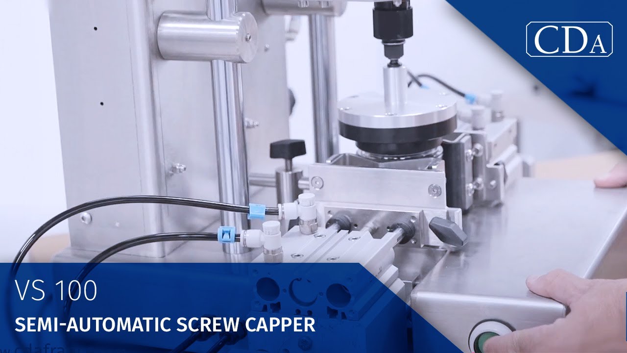 VS100 - Semi-automatic Screw Capper - CDA