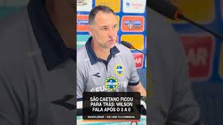 WILSON JÚNIOR APÓS SÃO JOSÉ 3 X 0 COMERCIAL: “SÃO CAETANO FICOU PARA TRÁS”