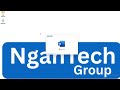 microsoft office training by ngong Gabriel at ngahtech group lesson 1