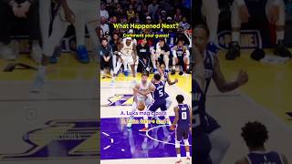 LUKA: MAGIC PASS 🎯 or FAKE + AND-1 💥?! (Pick A/B)  #nba #basketball #lakers