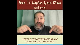 How To Caption Video - And Much More Using Clipscribe