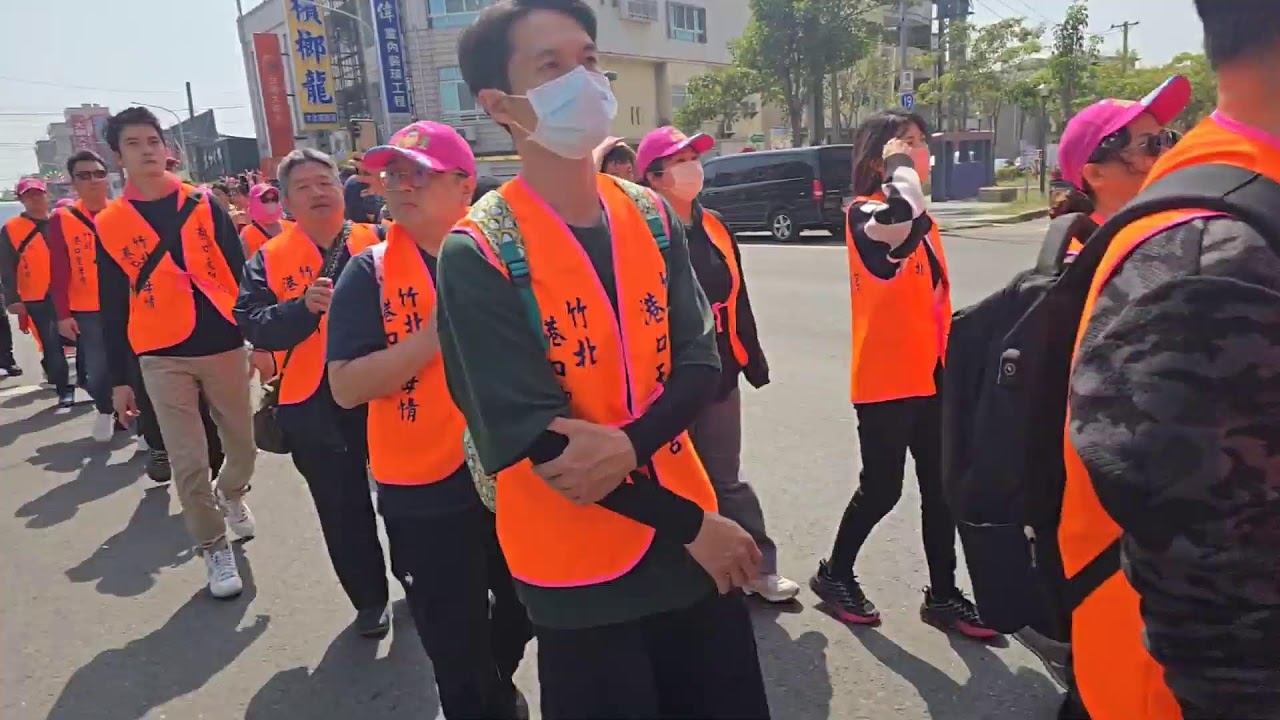 2026【新竹竹北港口天聖宮】徒步前往 東石港口宮 謁祖進香大典  #6鋼管 #20禮生 港口宮接駕