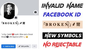 How to make invalid name id on facebook 2023 | Make Invalid Name Facebook Account 2023 |